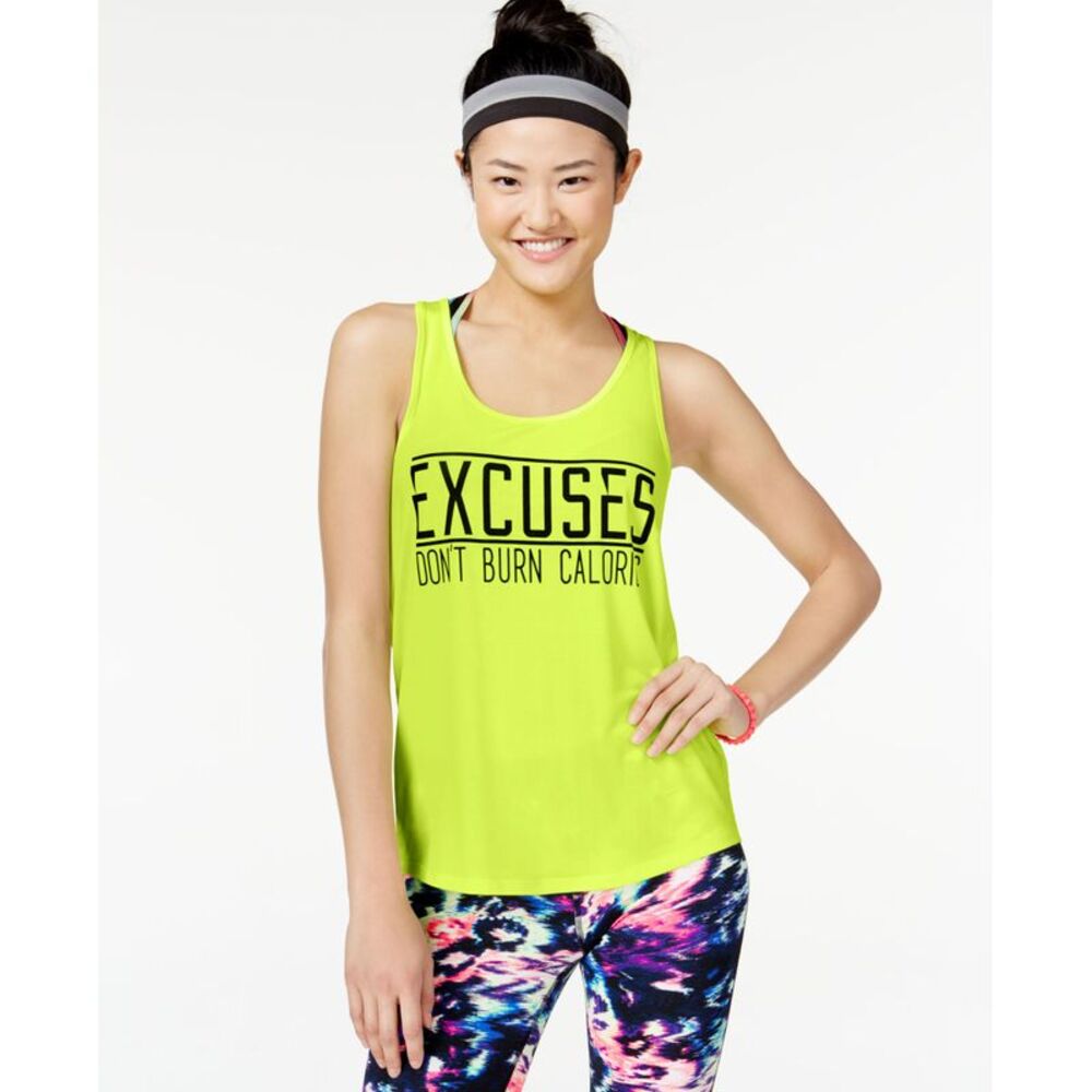 Material Girl Active Juniors' Graphic Tank Top